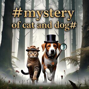 Mystery of cat and dog
